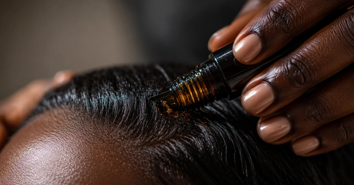 Copy of LAVENDER OIL_20260705_201731_0000 scalp massage using Rosemary hair oil